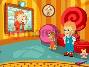 Mały Adibu W fabryce cukierków 2011 PC 3