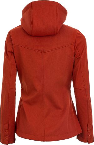 Woox Damska Wodoodporna 8000 mm Kurtka Softshell | Ceglana Arida Simplex r. 38 2