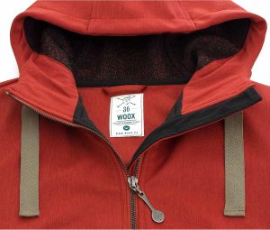 Woox Damska Wodoodporna 8000 mm Kurtka Softshell | Ceglana Arida Simplex r. 38 3