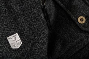 Kurtka męska Woox Kurtka męska wodoodporna Woolshell Men´s Jacket Dark r. XS 3