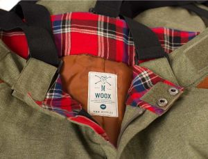 Woox Spodnie męskie Braccis Lanula Olive Senor r. M 5