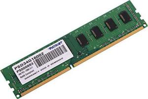 Pamięć Patriot Signature, DDR3, 4 GB, 1600MHz, CL11 (PSD34G16002) 1