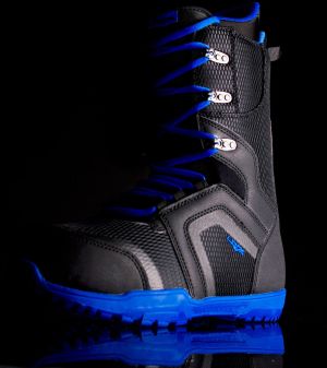 Woox Buty snowboardowe Fairair czarno-niebieskie r. 40 2