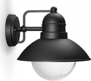 Kinkiet Philips PHILIPS - Hoverfly wall lantern black 1x60W 230V; czarny - 17237/30/PN 1