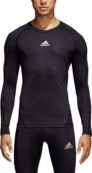 Adidas Koszulka piłkarska Alphaskin czarna r. S (CW9486) 1