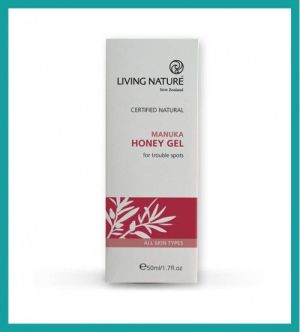 Living Nature Miód Manuka w żelu 100% Naturalny Living Nature (przeciwtrądzikowy) 50 ml 2