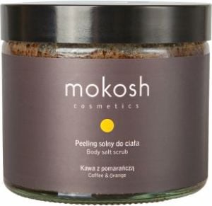 Mokosh Cosmetics Body Salt Srub Coffe & Orange peeling solny do ciała Kawa z Pomarańczą 300g 1