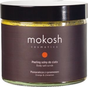 Mokosh Cosmetics Body Salt Scrub Orange & Cinnamon peeling solny do ciała Pomarańcza z Cynamonem 300g 1