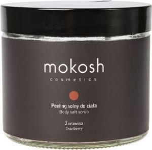 Mokosh Cosmetics Body Salt Scrub Cranberry peeling solny do ciała Żurawina 300g 1
