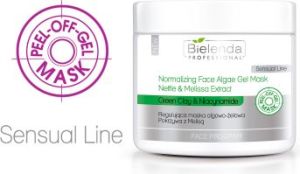 Bielenda Face Program Normalizing Face Algae Gel Mask Nettle & Mellisa Extract maska algowo-żelowa normalizująca Pokrzywa z Melisą 200g 1