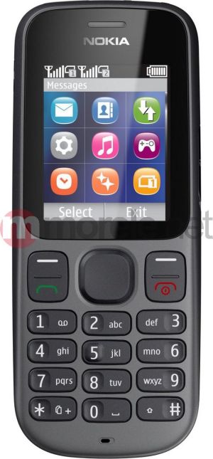 Telefon komórkowy Nokia 101 Phantom Black 1
