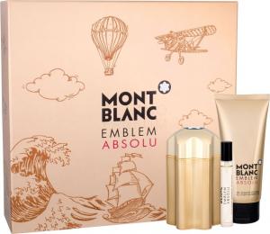 Mont Blanc Zestaw Emblem Absolu woda toaletowa 100 ml + woda toaletowa 7.5 ml + żel pod prysznic 100 ml 1