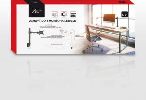Art Uchwyt biurkowy na monitor 13" - 27" L-01 (RAMART L-01) 2