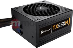 Zasilacz Corsair TX550M 80 PLUS Bronze High Performance Modular 550W, EU Version (CP-9020001-EU) 2