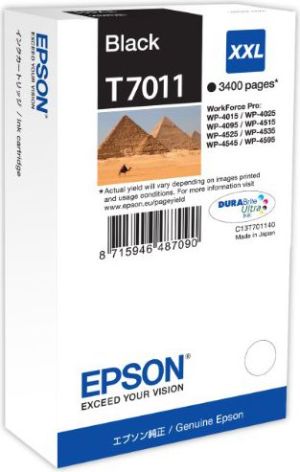 Tusz Epson tusz C13T70114010 / T7011 (black) 1