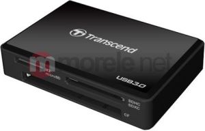 Czytnik Transcend czytnik kart USB 3.0/2.0, Black (TS-RDF8K) 1