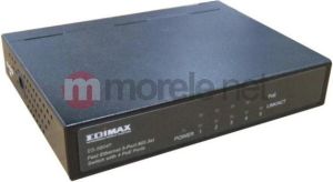 Switch EdiMax 5x 10/100 switch with 4x PoE, Desktop, ext. power, 40W ES-5804PH 1