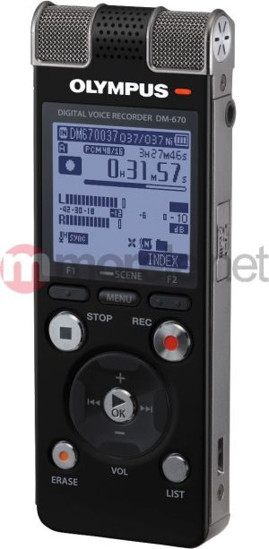 Dyktafon Olympus DM-670 (8GB) 1