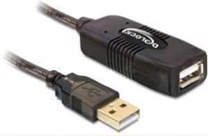 Kabel USB Delock USB-A - microUSB 20 m Czarny (82690) 1