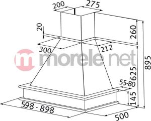 Okap Franke FCL 902 RETRO 2