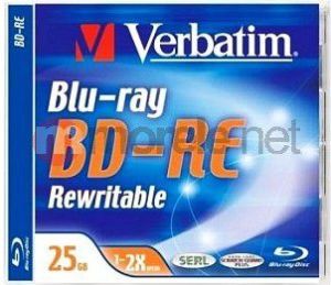 Verbatim BD-RE 25 GB 2x 1 sztuka (43614) 1