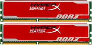Pamięć Kingston HyperX 2x4GB DDR3-1600 Dual Chanel Kit Non-ECC CL9 Red (KHX1600C9D3B1RK2/8GX) LIMITED EDITION ! 1