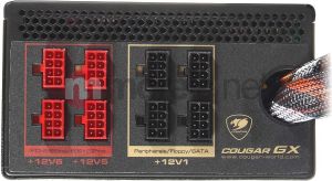 Zasilacz Cougar GX 1050W HDB 14CM 80+ GOLD MODULAR COUGAR KOMPONENTY PC,MODDING,(G1050) 2