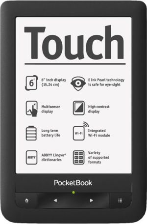 Czytnik PocketBook 622 touch Czarny 1