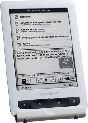 Czytnik PocketBook 622 touch Biało-Czarny 1