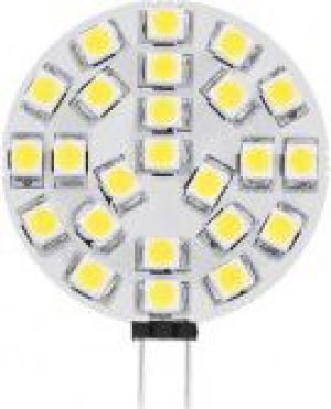 Whitenergy Żarówka LED |G4 |24xSMD 3528 |1.2W |12V |zimna biała | (03936) 1