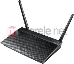 Router Asus DSL-N12U Annex A, bezprzewodowy router WiFi N300 z modemem ADSL do 24Mbit/s, obsługa ADSL 2/2+, IEEE 802.3/3u, IEEE 802.11b/g/n w stylistyce Black Diamond 2