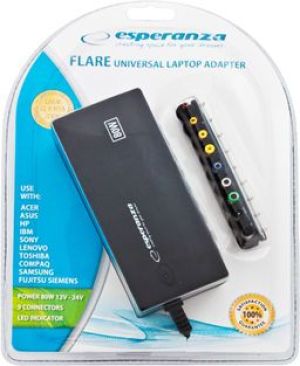 Zasilacz do laptopa Esperanza 80W (EZ101) 1