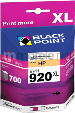 Tusz Black Point tusz BPH920XLM (CD973AE nr 920XL) Magenta 1