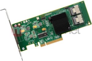 Kontroler LSI PCIe 2.0 x8 - 2x SFF-8087 MegaRAID SAS9211-8i (LSI00194) 1