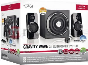 Głośniki komputerowe Speedlink GRAVITY WAVE (2.1 Channel Surround, 37W) (SKGGRW) 2