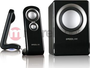 Głośniki komputerowe Speedlink Vivente (2.1 Channel Surround, 12W, Czarno/Srebrna) (SKGVIVBS) 2