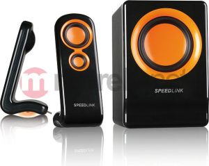 Głośniki komputerowe Speedlink Vivente (2.1 Channel Surround, 12W, Czarny/Pomarańczowy) (SKGVIBO) 2