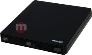 Napęd Maxell Zew. ODD Multi DVDRW, USB 2.0, Slimline, Czarny, (MXDRW) 1