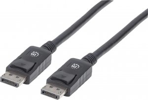 Kabel Manhattan DisplayPort - DisplayPort 1m czarny (306935) 1
