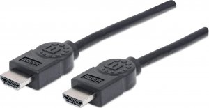 Kabel Manhattan HDMI - HDMI 1.8m czarny (306119) 1