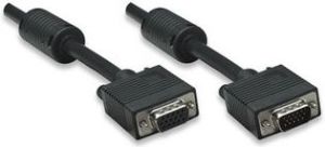 Kabel Manhattan D-Sub (VGA) - D-Sub (VGA) 1.8m czarny (317764) 1