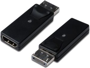 Adapter AV Digitus DisplayPort - HDMI czarny (AK-340602-000-S) 1