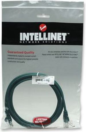 Intellinet Network Solutions Patch kabel Cat5e UTP 3m zielony (319782) 1