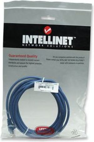 Intellinet Network Solutions Patch kabel Cat6 UTP 0,5m niebieski (342568) 1