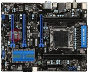 Płyta główna MSI X79A-GD45 Intel X79 LGA 2011 (3xPCX/DZW/GLAN/SATA3/USB3/RIAD/DDR3/SLI/CROSSFIRE) 1