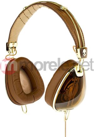 Słuchawki Skullcandy AVIATOR BROWN/GOLD (141319) 1