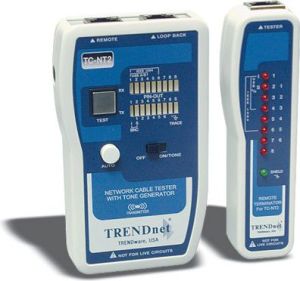 TRENDnet Tester kabli RJ-11 / RJ-12 / RJ-45 / Coaxial (TC-NT2) 1