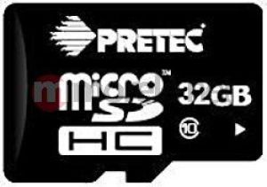 Karta Pretec MicroSDHC 32 GB Class 10  (PC10MC32G) 1