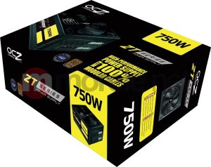 Zasilacz OCZ ZT Series 750W fully Modular 80 Plus Bronze, ATX12V v2.2 Active PFC (OCZ-ZT750W-EU) 2
