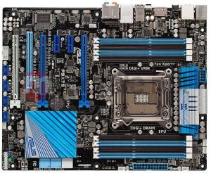 Płyta główna Asus P9X79 Intel X79 (3xPCX/DZW/GLAN/SATA3/USB3/RAID/DDR3/SLI/CROSSFIRE) 1